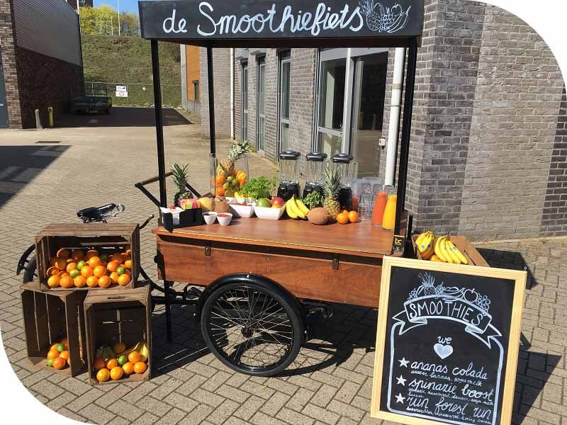 Smoothie bakfiets op locatie | Smoothiebar.nl